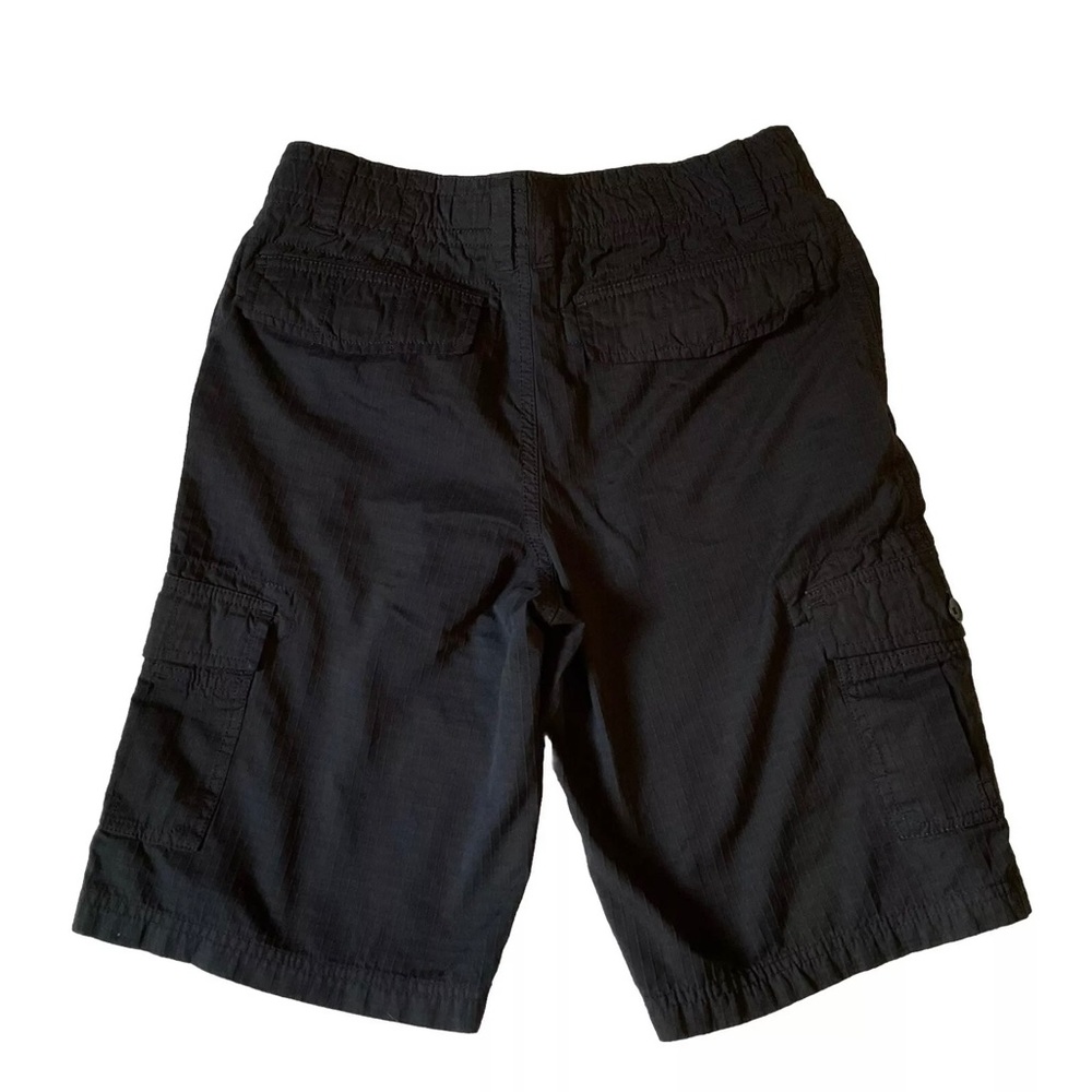 Tony Hawk Skate Board Shorts Black Checkered Boys Size 16 - Picture 2 of 4